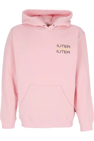 IUTER Spine Skulls Sweat a capuche pour homme Rose