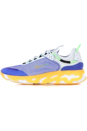 Nike Chaussure basse React Live Premium Football gris/laser orange/hyper royal pour hommes