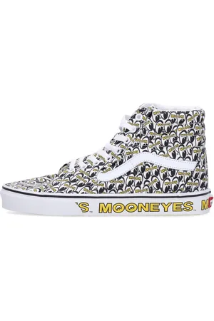 Vans Chaussure haute pour hommes Sk8-hi (moonees) True White/jaune