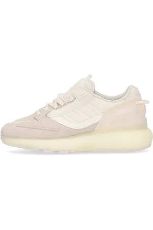 adidas Chaussure Basse Femme ZX 5k Boost W Blanc Casse/Blanc Nuage/presque Rose