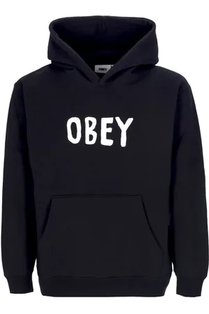Obey Sweat a capuche Og Type Extra Hoody Premium Fleece noir pour hommes
