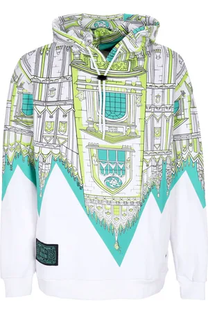 DOLLY NOIRE Sweat a capuche leger pour hommes Bench Duomo Over Hoodie Blanc