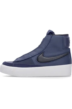Nike Chaussure Femme W Blazer Mid Victory Obsidienne/Marine Minuit/Bleu noirci
