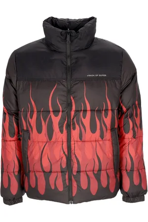 Vision Of Super Puffy Jacket Doudoune Homme Noir/rouge