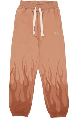 Vision Of Super Pantalon Leger Double Flammes Homme Terre Cuite