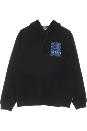 IUTER Sweat a capuche leger pour homme Spine Hoodie Noir