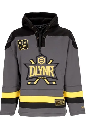 DOLLY NOIRE Sweat-shirt de hockey pour hommes Sweat a capuche de hockey de chevre Gris