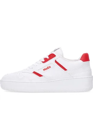 MOEA Chaussure basse Gen1 pour hommes pomme/blanc/rouge