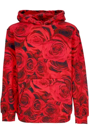 The Hundreds Sweat a capuche pour hommes rose pull rouge