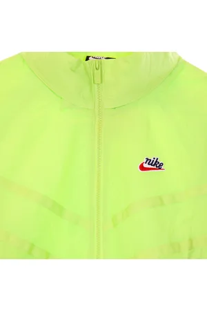 Nike Coupe-vent a enfiler pour hommes M Sportswear Heritage Windrunner Lnd Veste a capuche demi-zippee