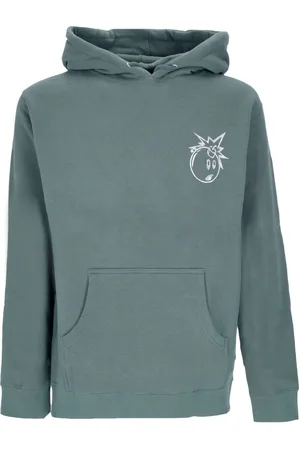 The Hundreds Sweat a capuche homme Chrome Adam pull vert alpin