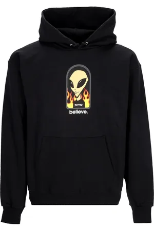 Thrasher Sweat a capuche Believe X AWS noir pour hommes
