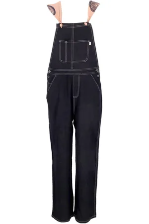 Huf Salopette noire legere en mouchoir pour femme