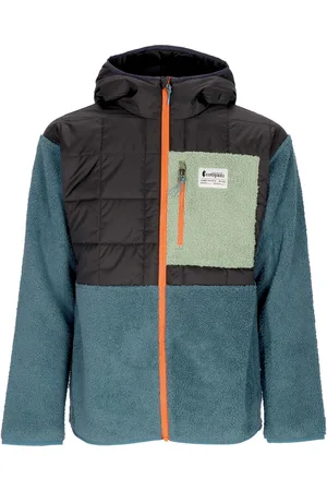 COTOPAXI Veste a capuche Trico Hybrid pour hommes, graphite/epicea bleu