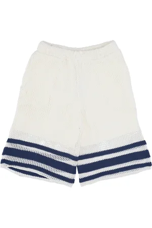 ARTE Shane Knit Stripe Short Short Homme Blanc
