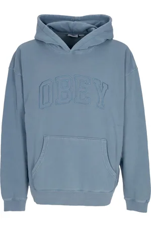 Obey Sweat a capuche leger pour hommes Pigment Collegiate Sweat a capuche extra lourd
