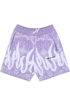 Vision Of Super Short De Survetement Pour Homme Short Imprime Bandana Violet