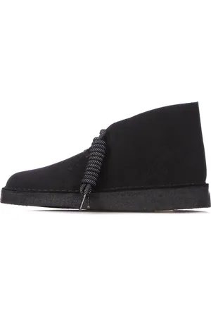 Clarks Chaussure de style de vie pour hommes en daim noir Desert Coal