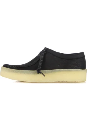 Clarks Chaussure de style de vie Wallabee Cup pour hommes, noir/nubuck