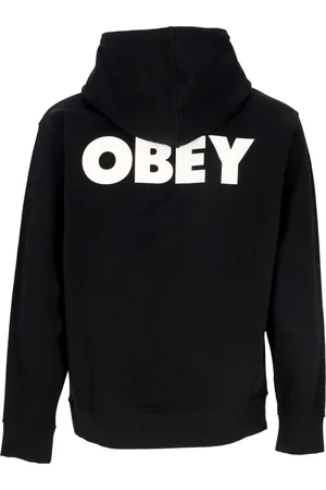 Obey Sweat a capuche leger pour hommes Bold Hood Premium French Terry Noir
