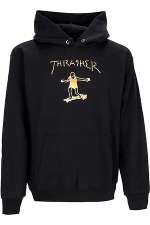 Thrasher Gonz Hoodie Sweat a capuche pour hommes Noir/marron