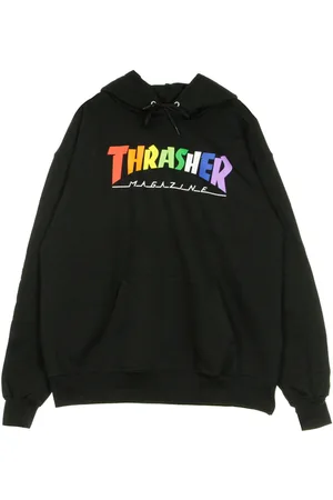 Thrasher Rainbow Mag Sweat a capuche pour homme Noir