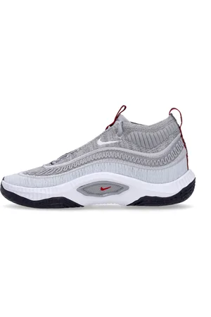 Nike Chaussure de basket-ball pour hommes Cosmic Unity 3 Argent plat/Platine pur/Rouge universitaire