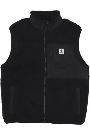 Element Lake Vest Sherpa Gilet Homme Flint Noir