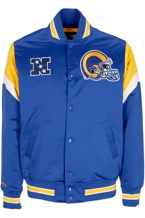 Mitchell & Ness Blouson aviateur pour hommes NFL Heavyweight Satin Jacket Losram