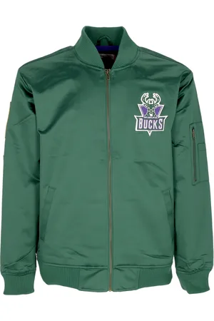 Mitchell & Ness Blouson Bomber Homme NBA Lightweight Satin Bomber Milbuc