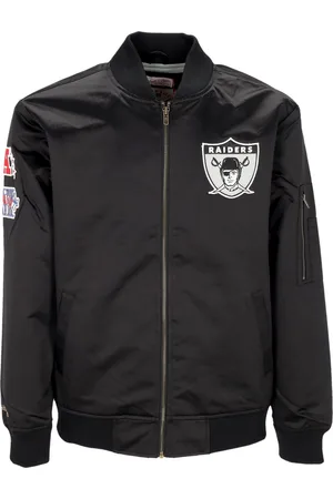 Mitchell & Ness Veste Bomber Homme Nfl Lightweight Satin Bomber Oakrai