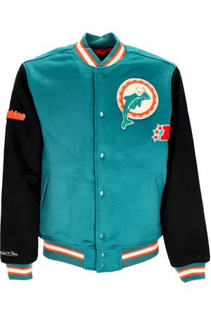 Mitchell & Ness College Jacket Veste universitaire NFL Team Legacy pour hommes Miadol Sarcelle/noir