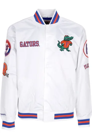 Mitchell & Ness Ncaa Hometown Lw Satin Jacket Flogat Blouson Bomber Homme