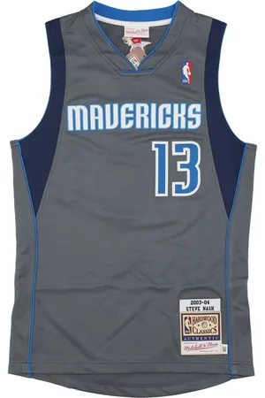Mitchell & Ness Debardeur de basket-ball pour hommes Nba Alternate Jersey 2003 No 13 Steve Nash Dalmav Gris