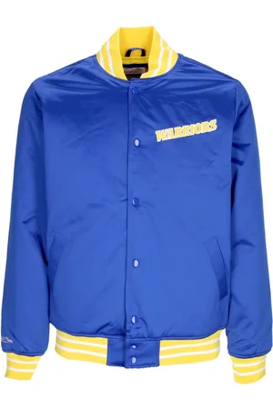 Mitchell & Ness Blouson Bomber Homme NBA Heavyweight Satin Jacket Golwar