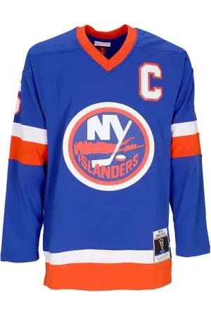 Mitchell & Ness Veste de hockey homme NHL Dark Jersey 1982 No 5 Potvin Neyisl Bleu