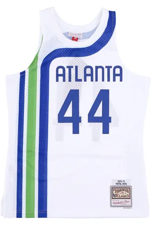 Mitchell & Ness Debardeur de basket-ball pour hommes, maillot NBA Swingman Hardwood Classics No 44 Pete Maravich 1970-71 Atlhaw