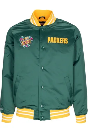 Mitchell & Ness Blouson Bomber Homme Nfl Heavyweight Satin Jacket Grepac