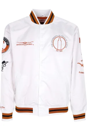 Mitchell & Ness Bomber Jacket Ncaa Hometown Lw Satin Jacket Texlon Homme