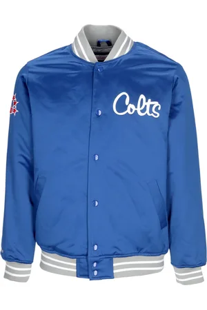 Mitchell & Ness Blouson Bomber Homme Nfl Heavyweight Satin Jacket Indcol