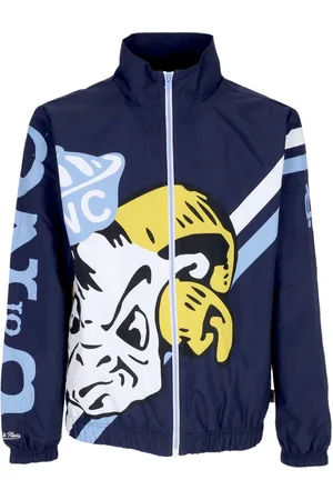 Mitchell & Ness Coupe-vent NCAA Exploded Logo Warm Up Jacket pour hommes Unchee