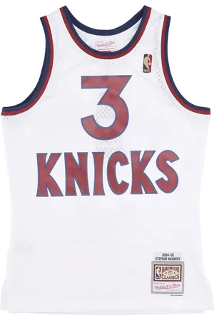Mitchell & Ness Debardeur de basket-ball pour hommes, maillot Nba Hwc 2004 No 3 Stephon Marbury Neykni