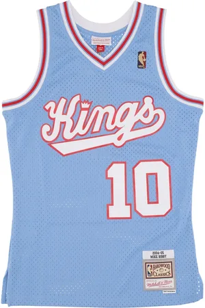 Mitchell & Ness Debardeur de basket-ball pour hommes Nba Hwc Jersey 2004 No 10 Mike Bibby Sackin