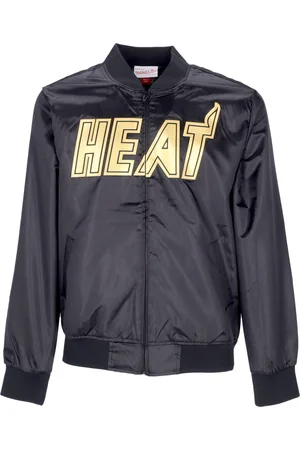 Mitchell & Ness Veste NBA Big Face 4.0 Satin pour hommes Hardwood Classics Miahea