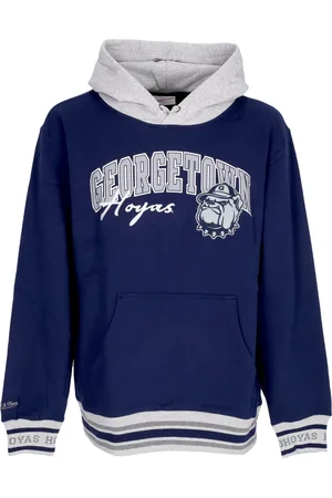 Mitchell & Ness Sweat a capuche pour hommes Ncaa Premium Fleece Vintage Logo Hoodie Geohoy
