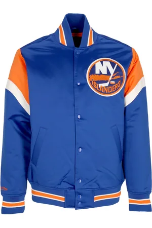 Mitchell & Ness Blouson Bomber Homme Nhl Heavyweight Satin Jacket Neyisl