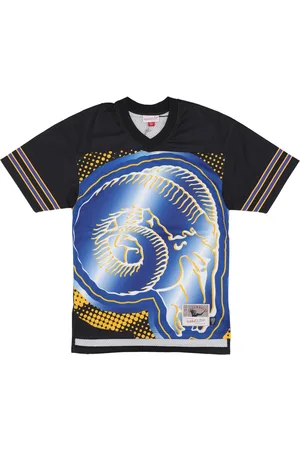 Mitchell & Ness Maillot de football americain NFL Big Face 7.0 pour homme Losram Noir