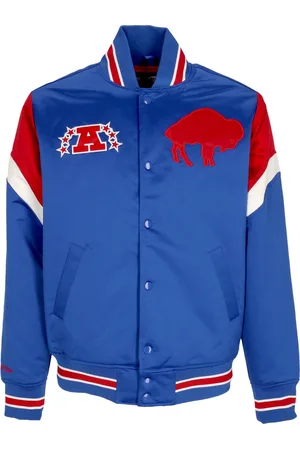Mitchell & Ness Veste Bomber Homme Nfl Heavyweight Satin Jacket Bufbil