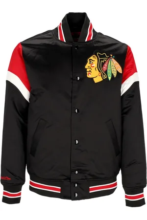 Mitchell & Ness Blouson Bomber Homme NHL Heavyweight Satin Jacket Chibla