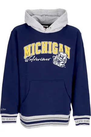 Mitchell & Ness Sweat a capuche NCAA Premium Vintage Logo Fleece Hoodie Micwol pour hommes